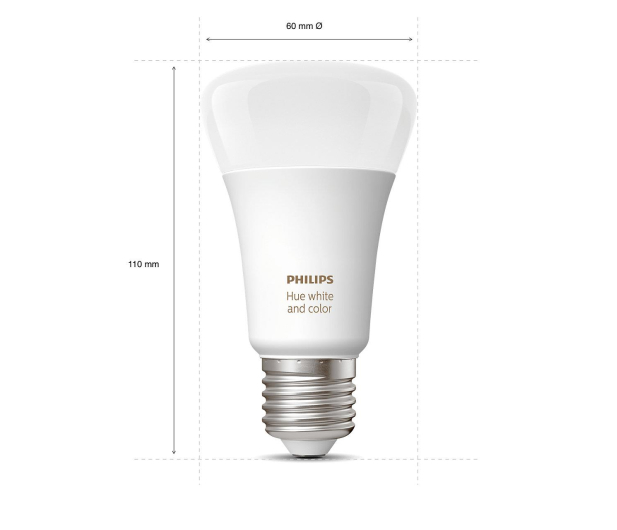 Philips Hue White and Color Ambiance (1szt. E27 9W) - 436041 - zdjęcie 3